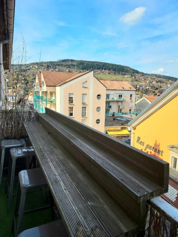 Ferienwohnung La Cahutte Du Tisseur, Hyper Centre Gérardmer Exterior foto